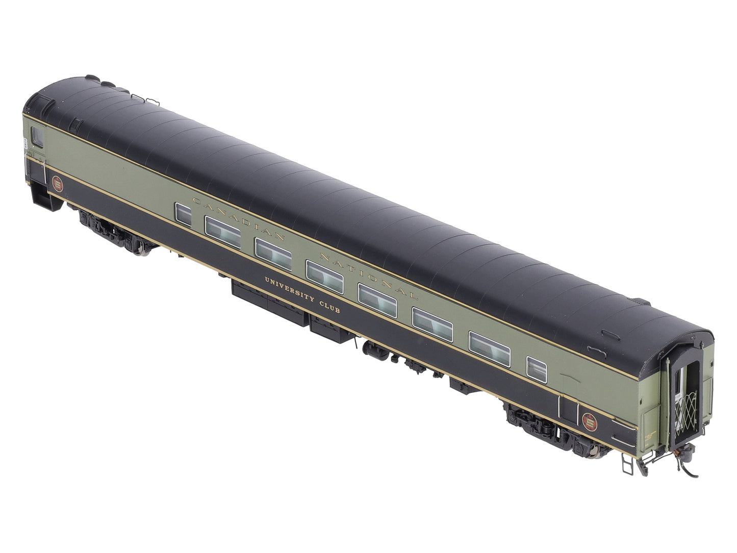 Rapido Trains 112009 HO Canadian National Club Galley Passenger Car #652