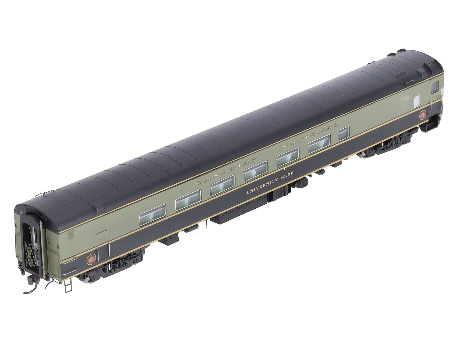 Rapido Trains 112009 HO Canadian National Club Galley Passenger Car #652