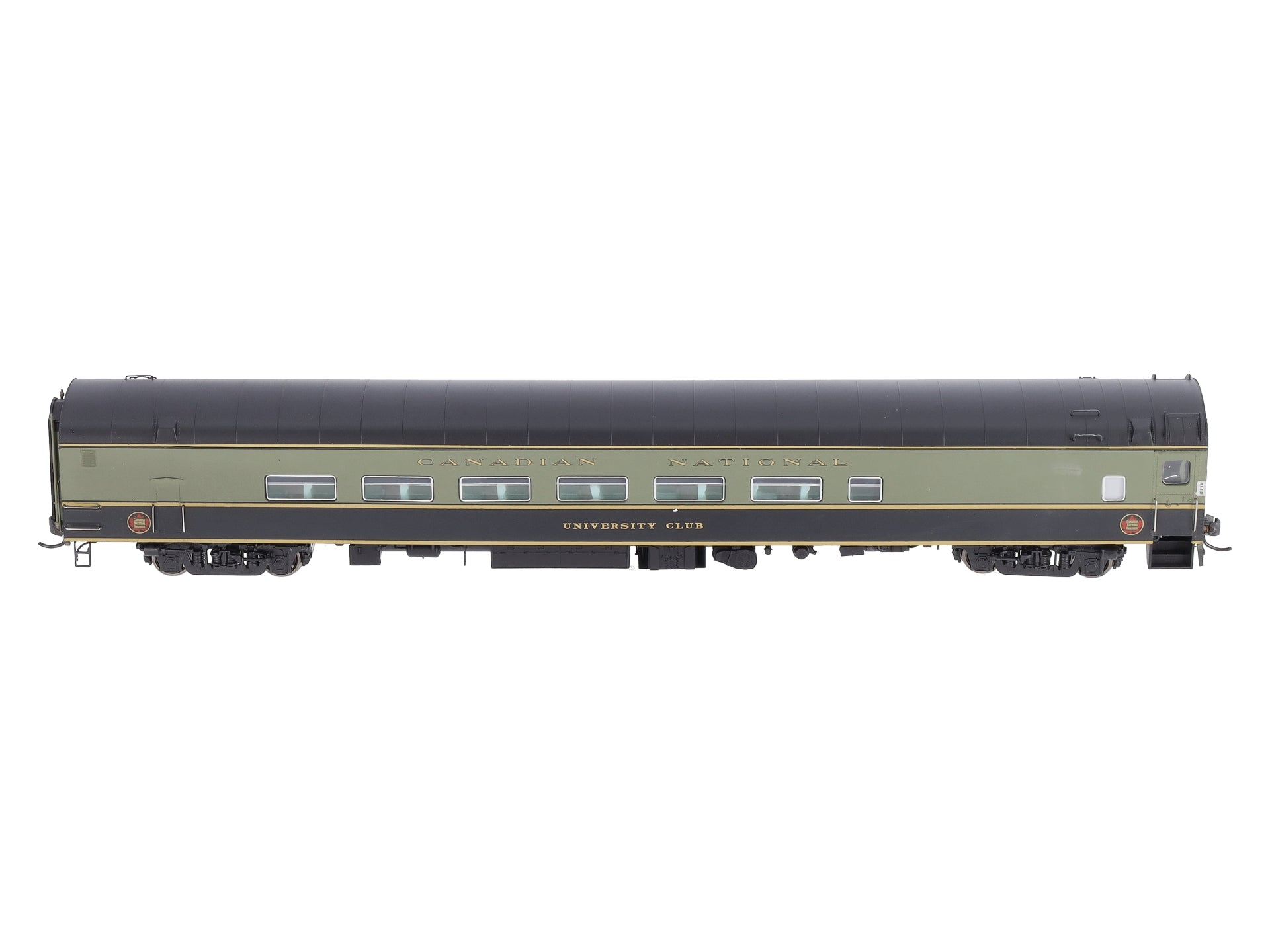 Rapido Trains 112009 HO Canadian National Club Galley Passenger Car #652