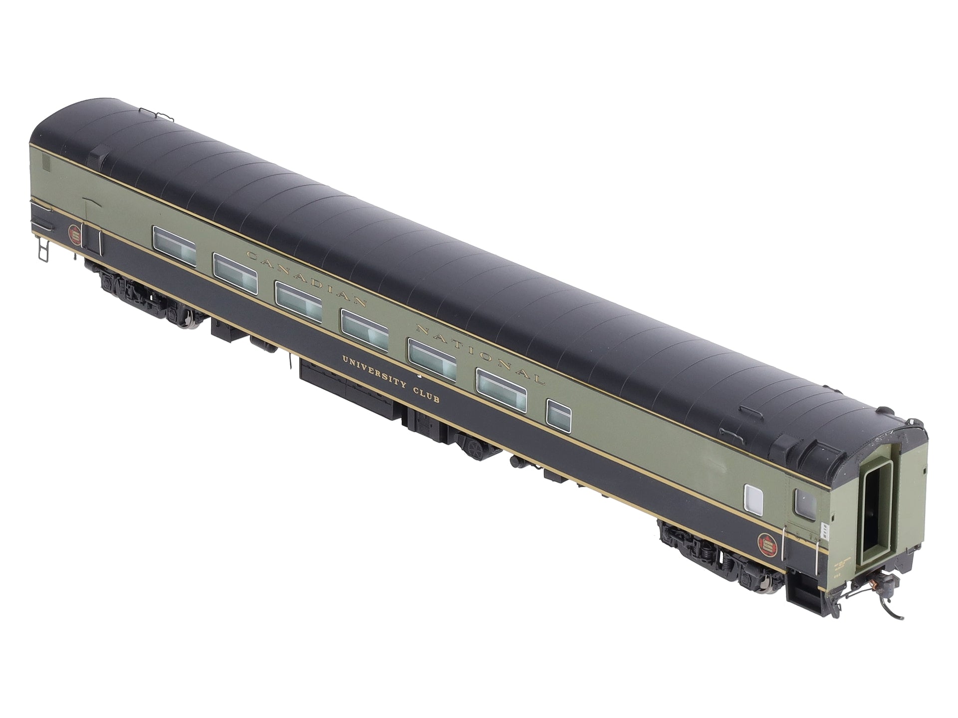 Rapido Trains 112009 HO Canadian National Club Galley Passenger Car #652