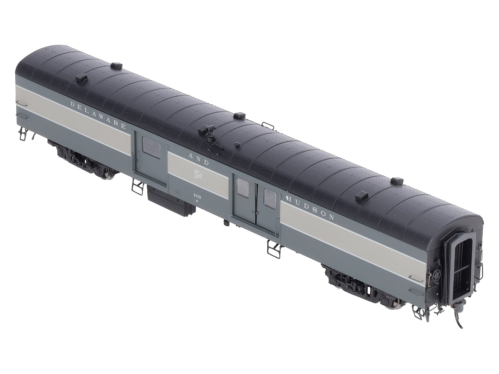 Rapido Trains 106209 HO Delaware & Hudson Baggage Express Car #405 MT/Box