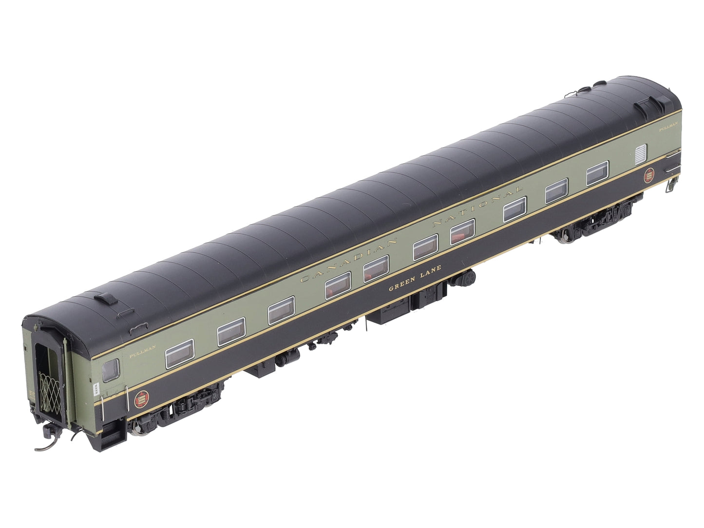 Rapido Trains 113080 HO Canadian National "Green Lane" 6-4-6 Sleeper #1173 LN/Box