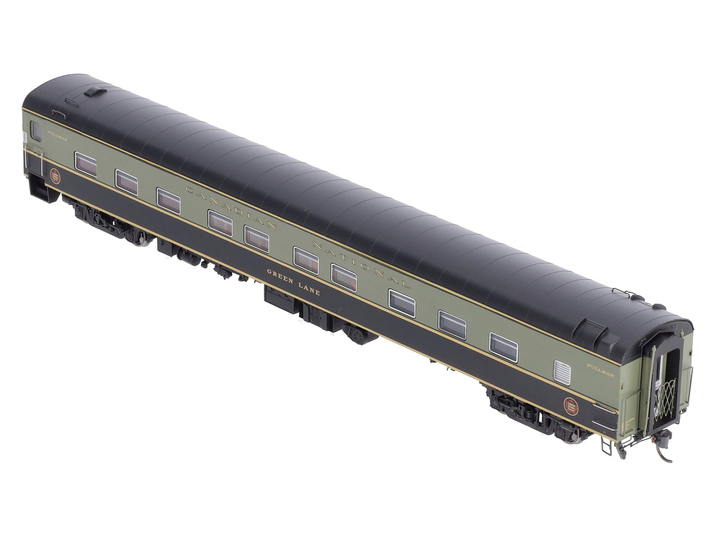 Rapido Trains 113080 HO Canadian National "Green Lane" 6-4-6 Sleeper #1173 LN/Box