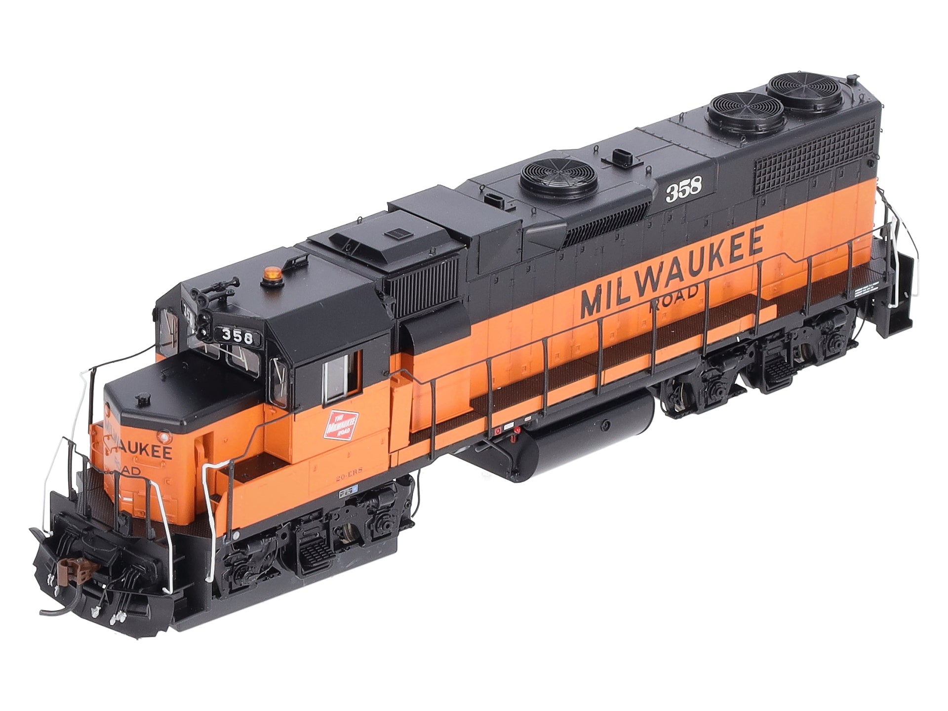 Athearn G40522 HO Scale Milwaukee Road GP38-2 Powered Diesel Locomotive #358 LN/Box