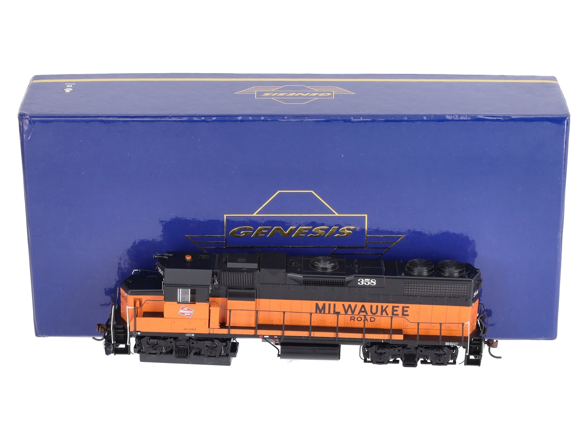 Athearn G40522 HO Scale Milwaukee Road GP38-2 Powered Diesel Locomotive #358 LN/Box