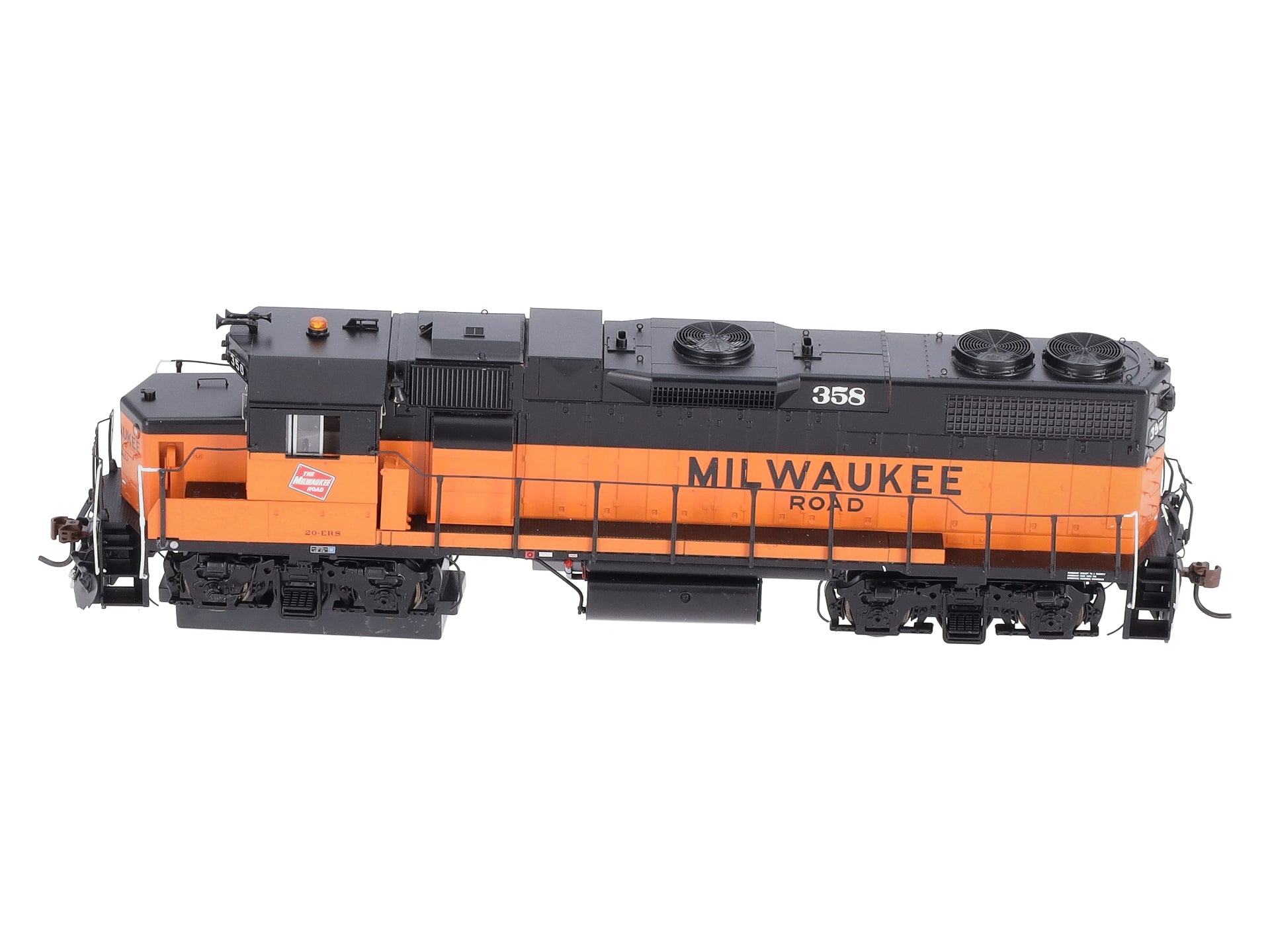 Athearn G40522 HO Scale Milwaukee Road GP38-2 Powered Diesel Locomotive #358 LN/Box