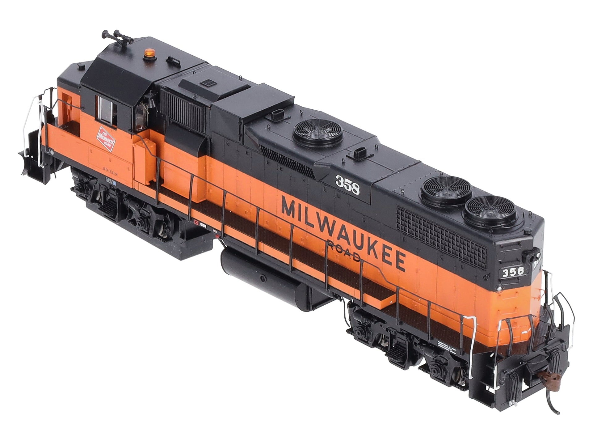 Athearn G40522 HO Scale Milwaukee Road GP38-2 Powered Diesel Locomotive #358 LN/Box
