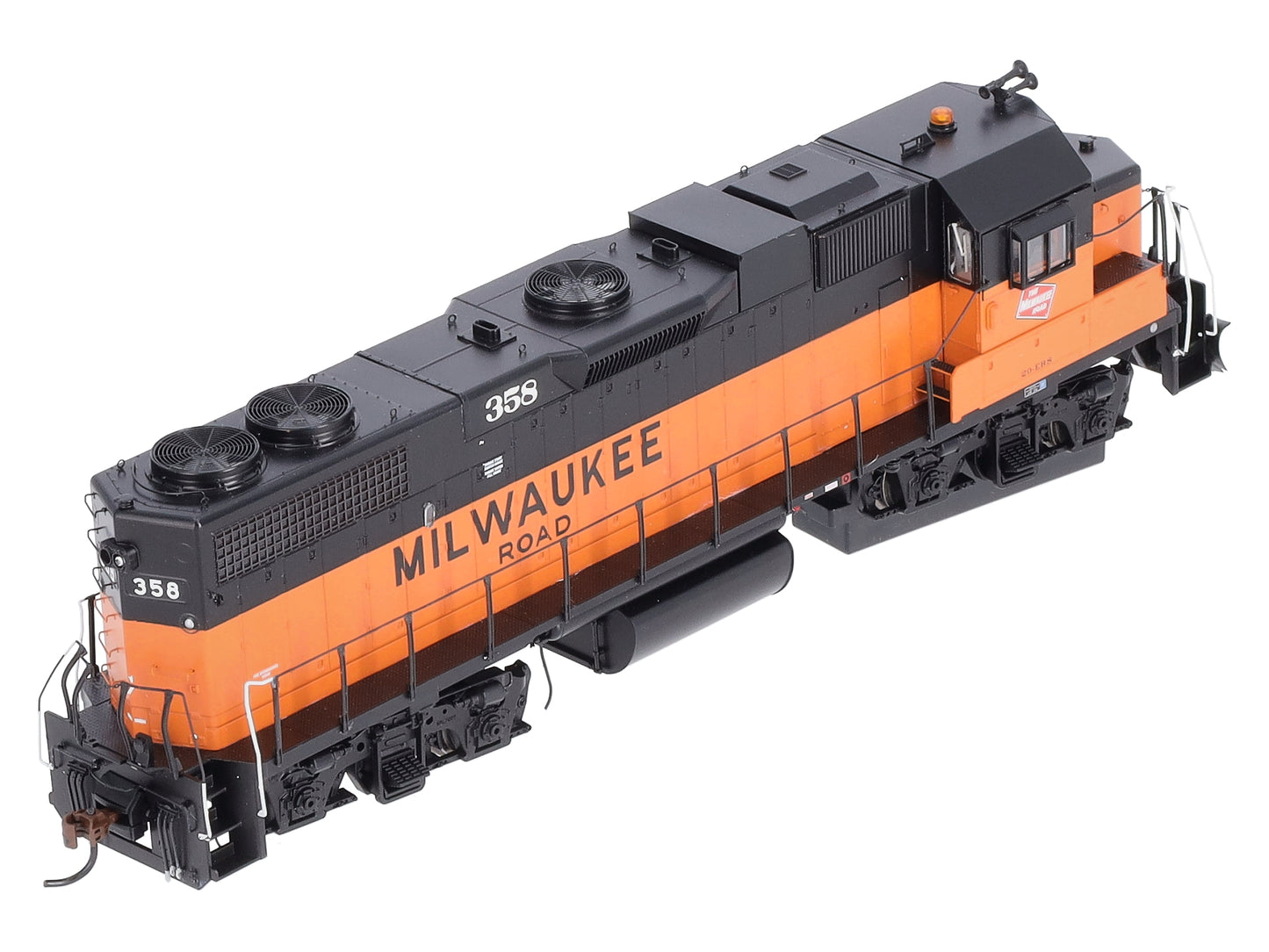 Athearn G40522 HO Scale Milwaukee Road GP38-2 Powered Diesel Locomotive #358 LN/Box