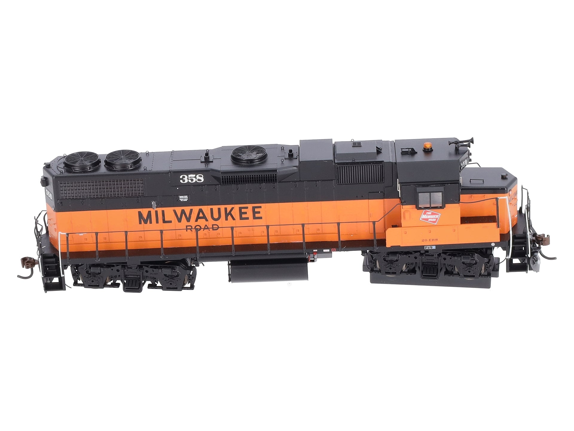Athearn G40522 HO Scale Milwaukee Road GP38-2 Powered Diesel Locomotive #358 LN/Box