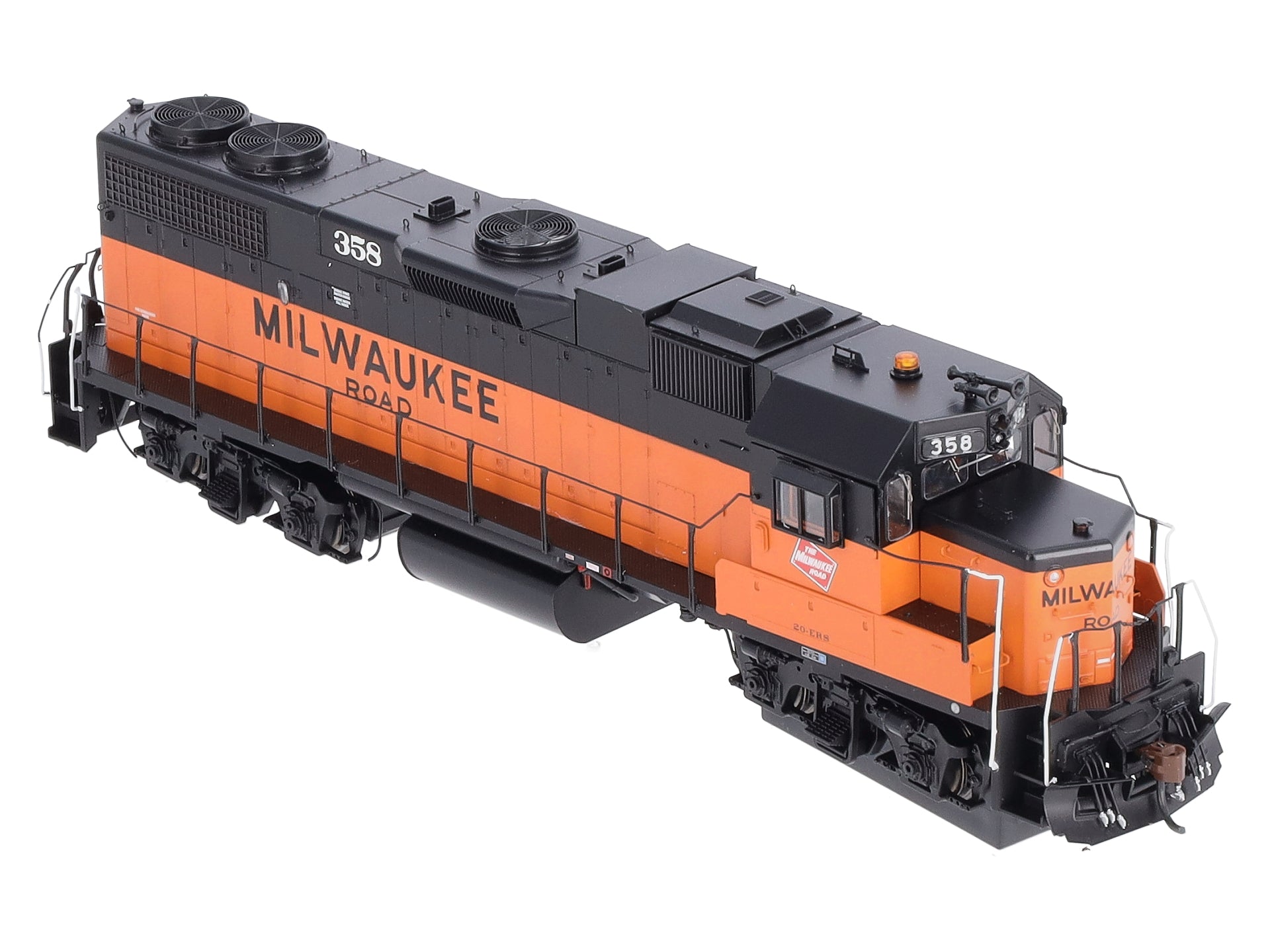 Athearn G40522 HO Scale Milwaukee Road GP38-2 Powered Diesel Locomotive #358 LN/Box
