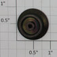 Lionel 259-3 Black Solid Pilot Wheel - Fits 259, 264, 265