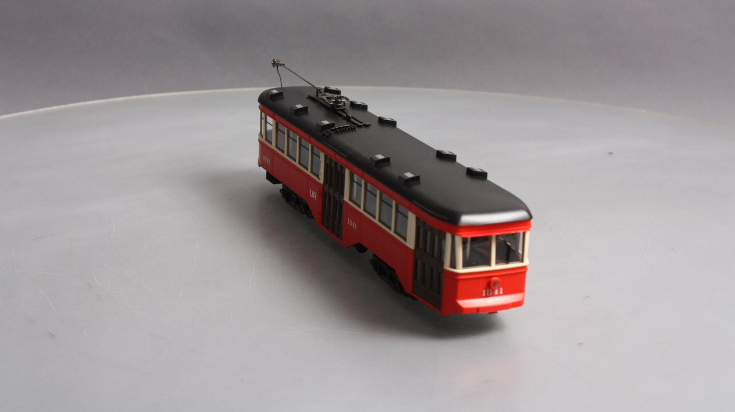 Williams 23906 O Gauge St. Louis Powered Peter Witt Street Car #1341