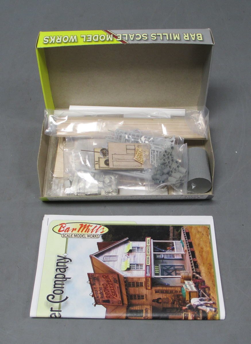 Bar Mills HO Scale American Seltzer Company Wooden Building Kit