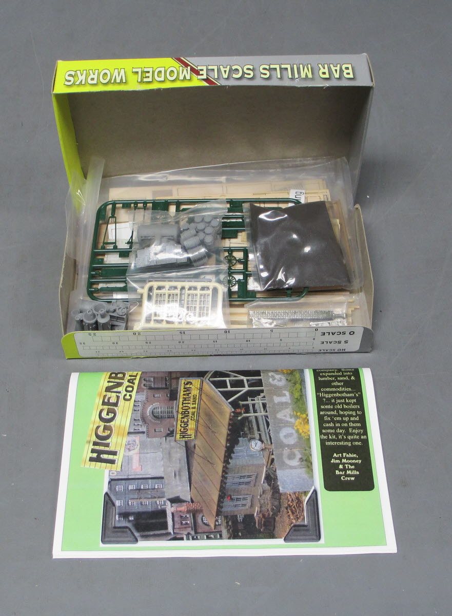 Bar Mills 5 HO Scale Higgenbotham's Coal & Sand Building Kit