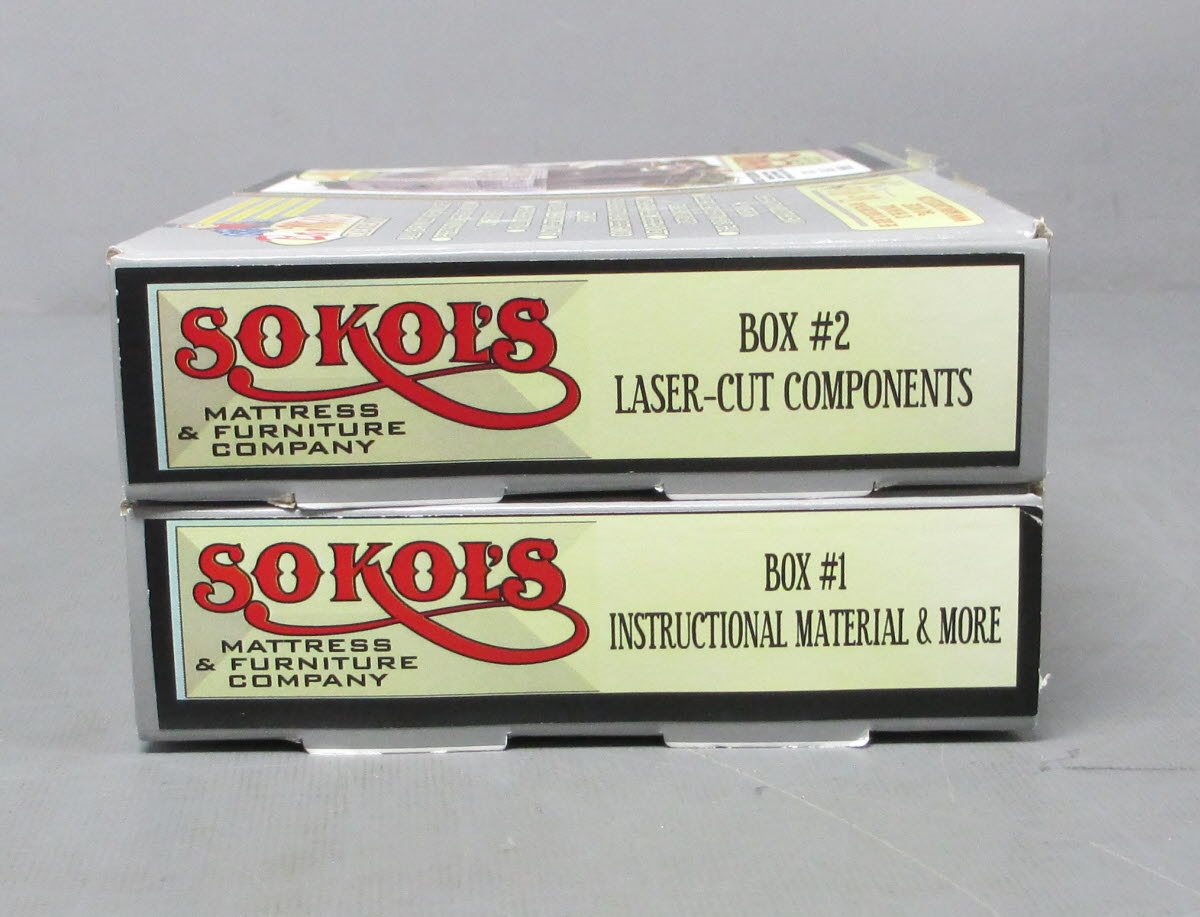 Bar Mills HO Scale Sokol's Mattress & Furniture Company Building Kit