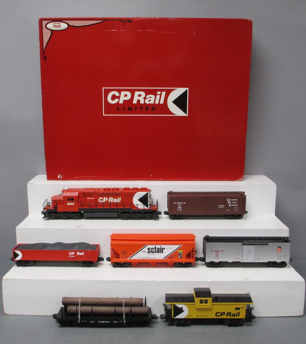 Lionel 6-11710 O Gauge CP Rail Limited Edition Diesel Freight Train Set NIB