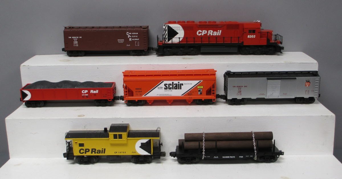 Lionel 6-11710 O Gauge CP Rail Limited Edition Diesel Freight Train Set MT/Box