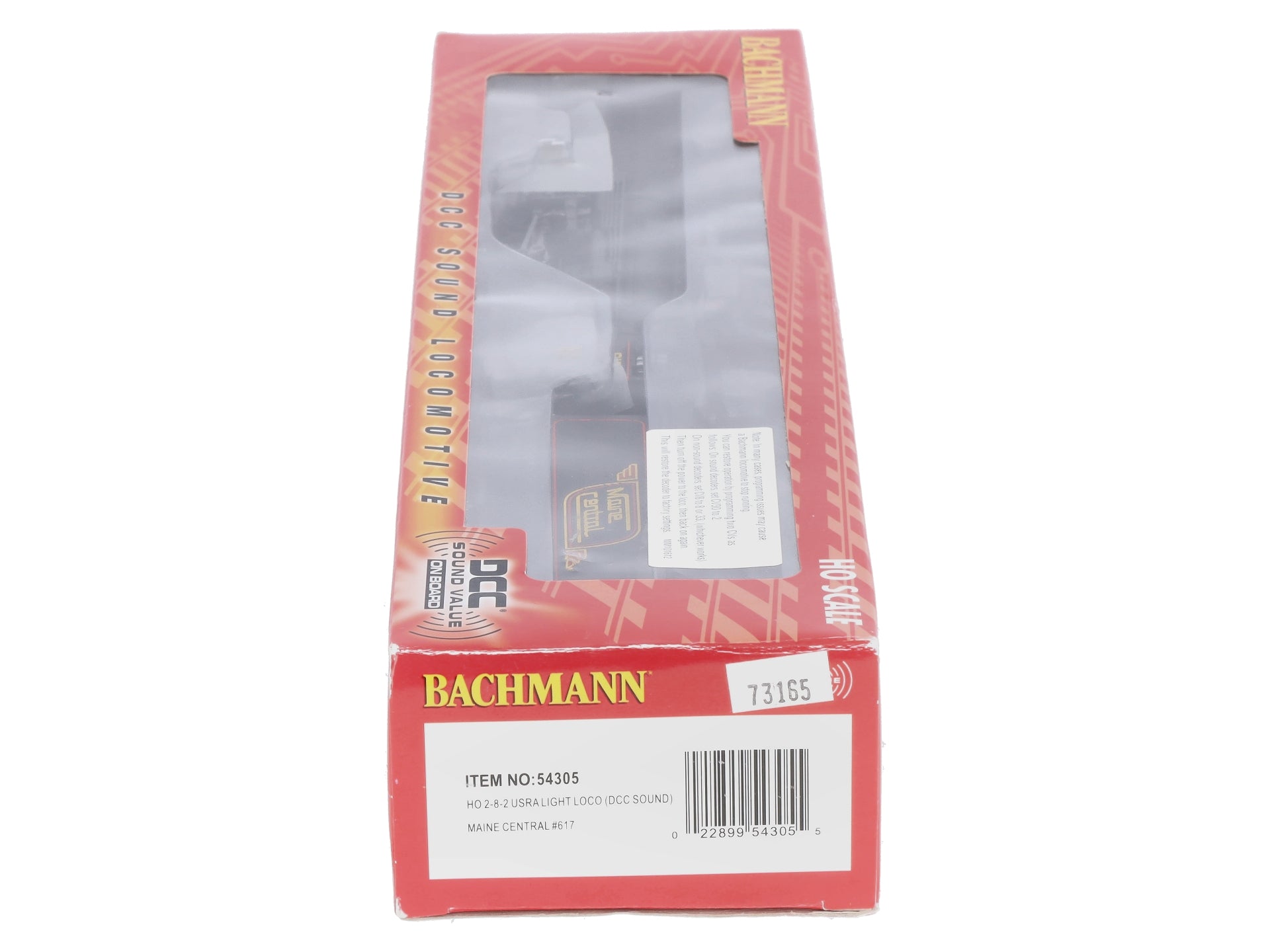 Bachmann 54305 HO MEC 2-8-2 Light Steam Loco w/ Med Tender w