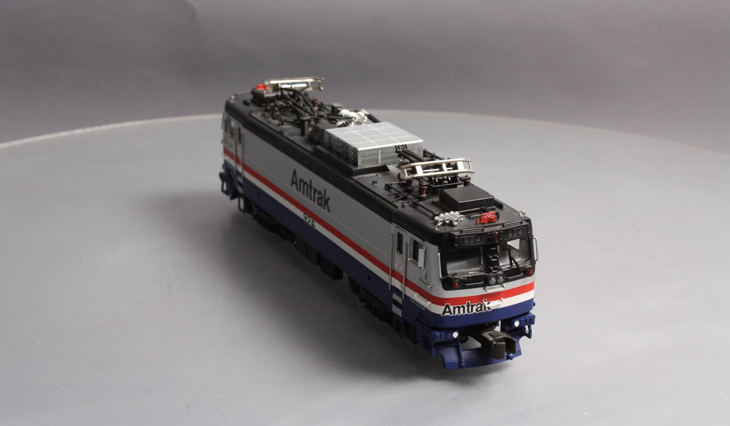MTH 20-5505-1 O Gauge Amtrak AEM-7 Electric Locomotive w/P.S 1 #924 EX/Box