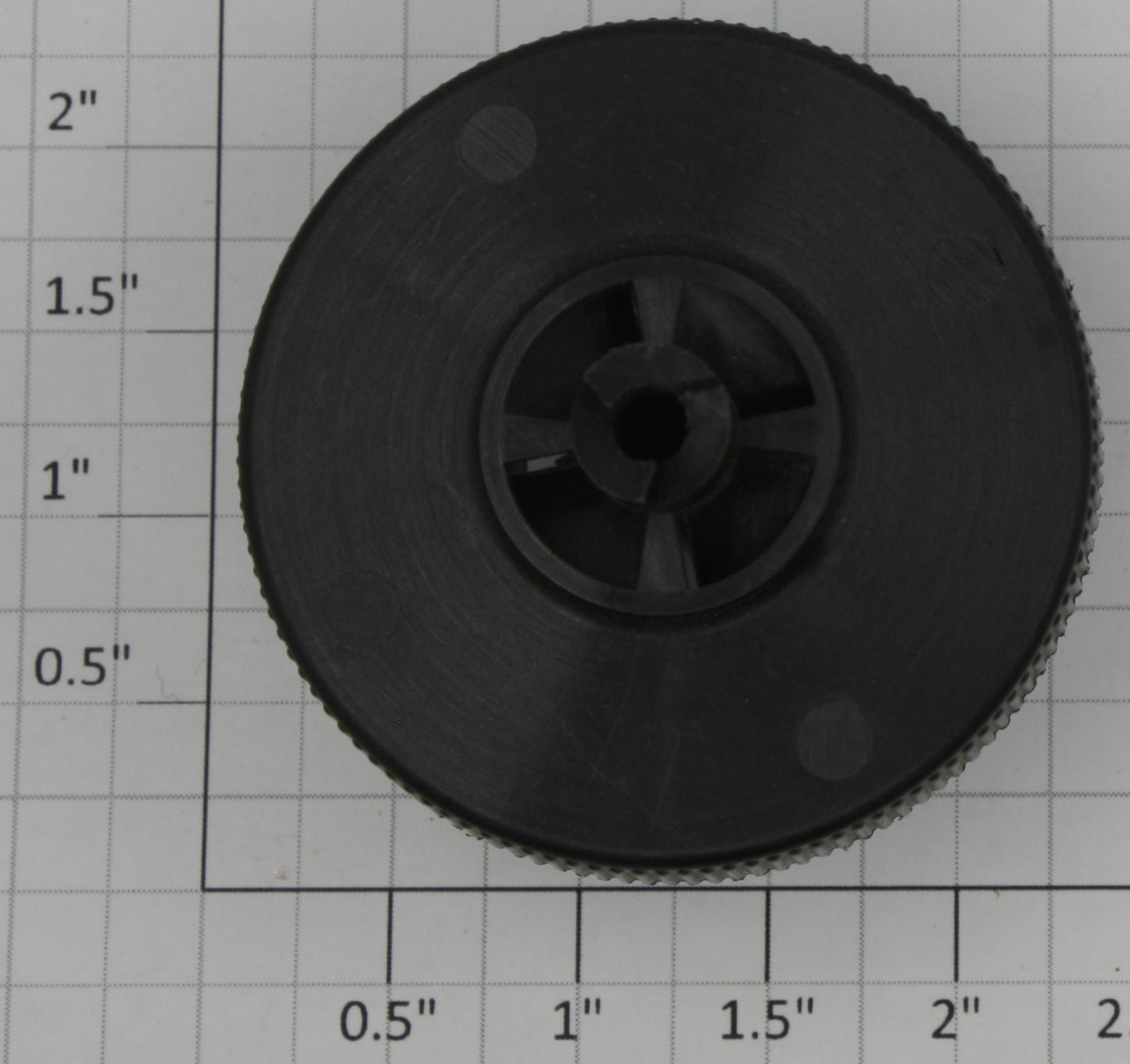 Lionel 3419-23 O Gauge 2" Large Black Helicopter Winding Spool