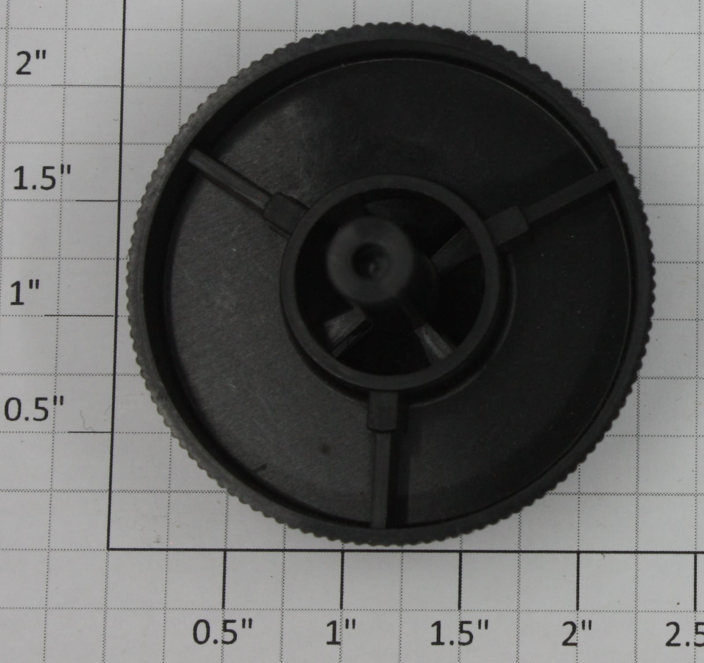 Lionel 3419-23 O Gauge 2" Large Black Helicopter Winding Spool
