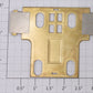 Lionel 9E-108 Standard Gauge Brass Door Insert - with Nickel Vent Panel