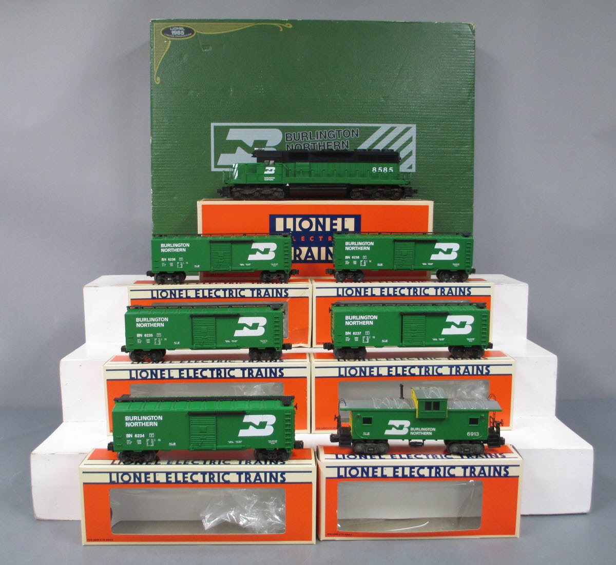Lionel 6-1552 O Gauge Burlington Northern Limited Diesel Freight Train Set MT/Box