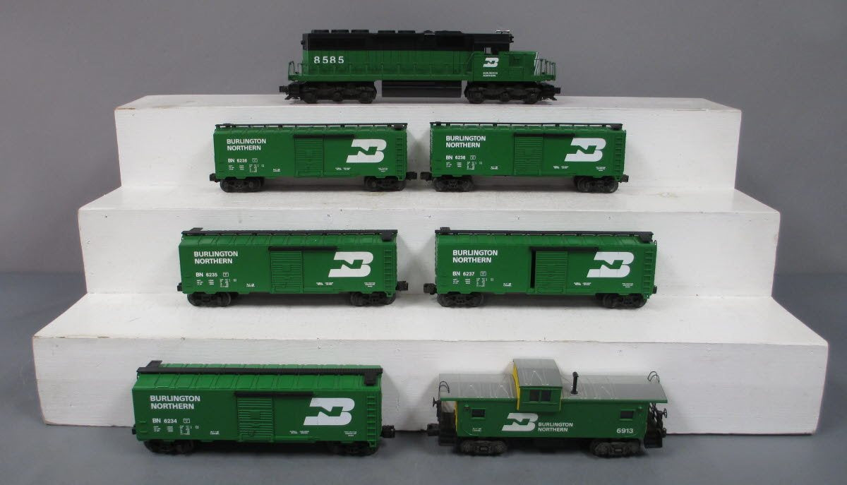 Lionel 6-1552 O Gauge Burlington Northern Limited Diesel Freight Train Set MT/Box