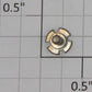 Lionel 260E-24C O #4-36 Nickel Short Notched Head Side Rod Screw