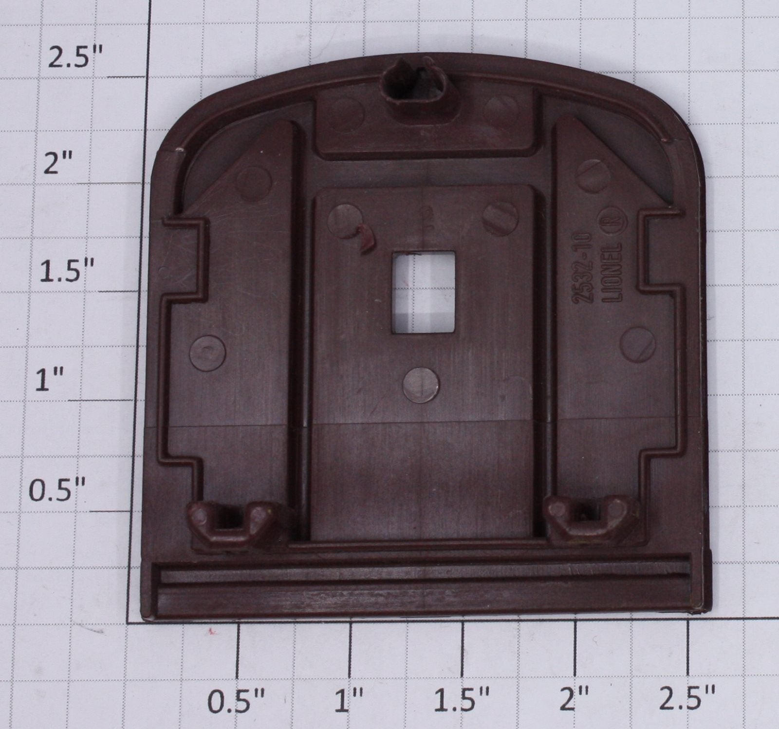 Lionel 2532-10 Maroon Passenger Car End