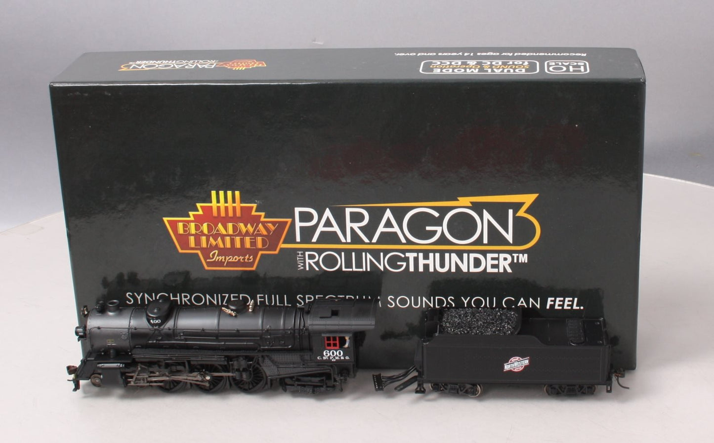 Broadway Limited 4604 HO Chicago & North Western USRA Heavy Pacific 4-6-2 #600