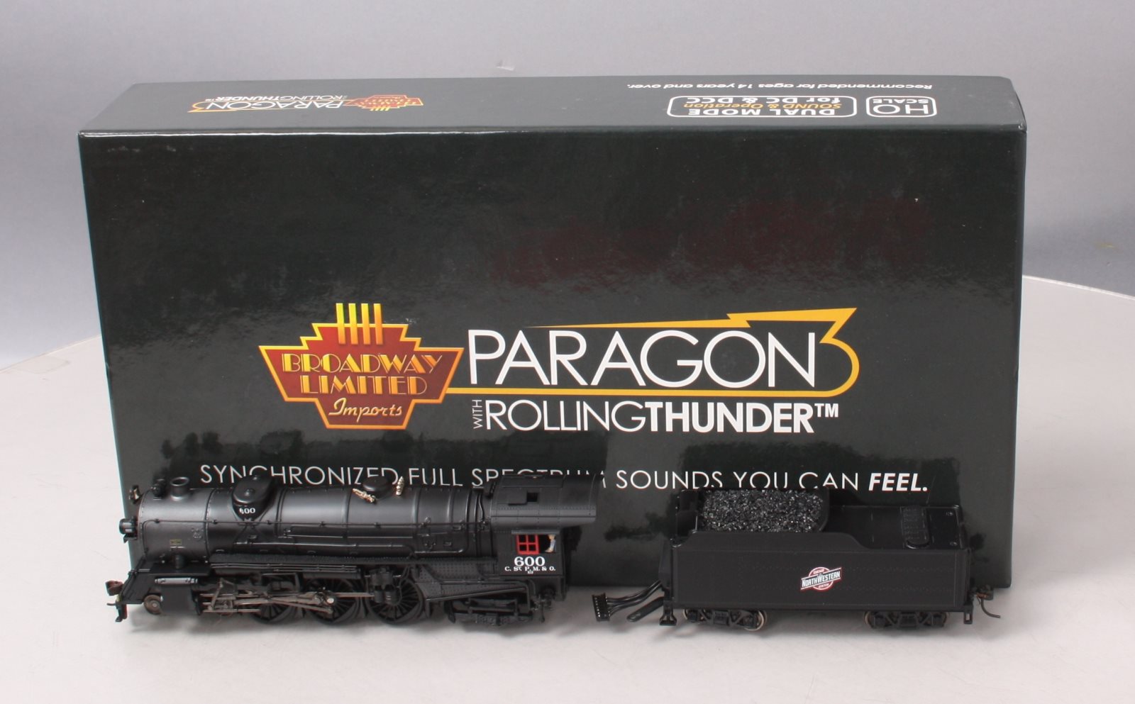 Broadway Limited 4604 HO Chicago & North Western USRA Heavy Pacific 4-6-2 #600