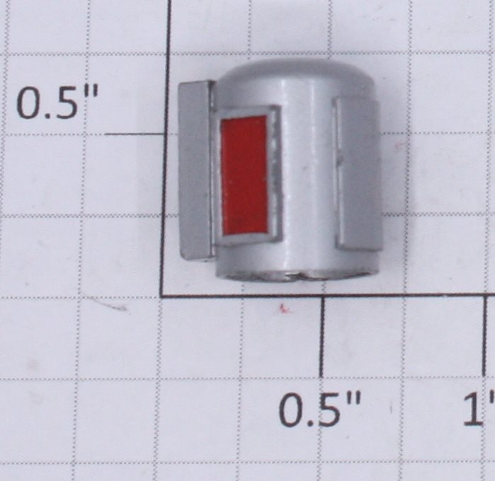 Lionel 390-71 Nickel Painted Diecast Headlight with End Hole