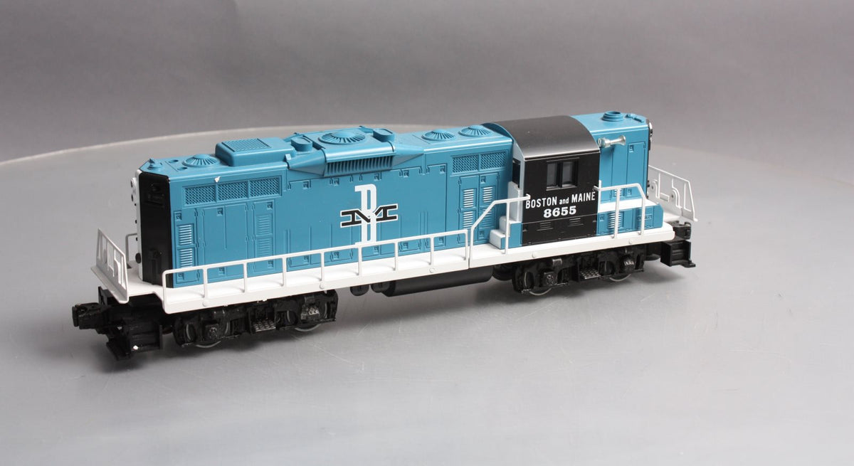 Lionel 6-8655 O Gauge Boston & Maine GP-9 Non-Powered Dummy Diesel Locomotive NIB
