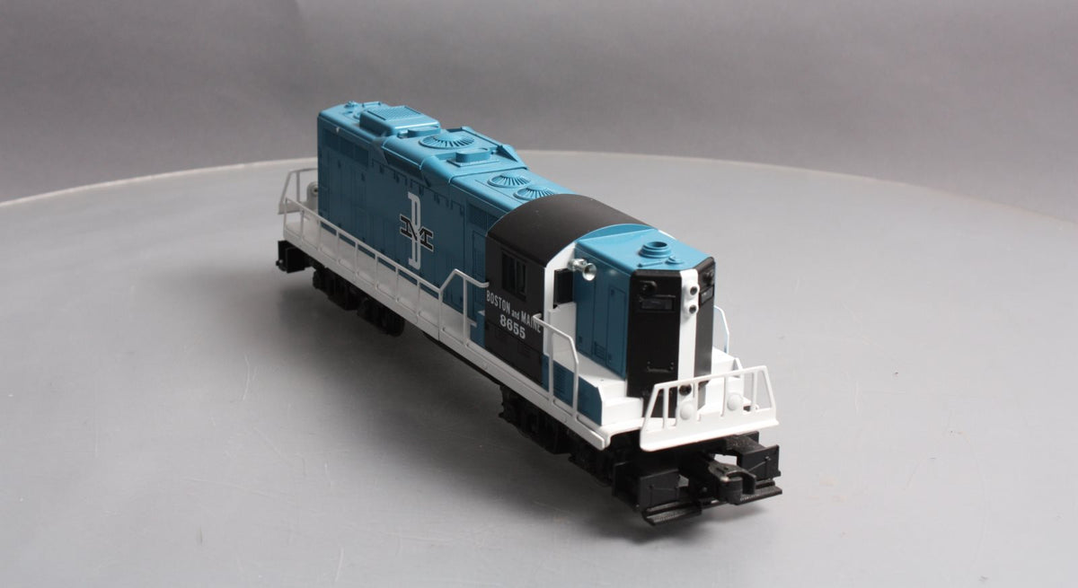 Lionel 6-8655 O Gauge Boston & Maine GP-9 Non-Powered Dummy Diesel Locomotive NIB