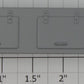 Lionel 2420-8 Dark Gray Plastic Tool Box