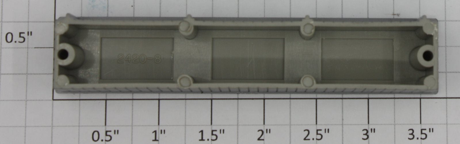 Lionel 2420-8 Dark Gray Plastic Tool Box