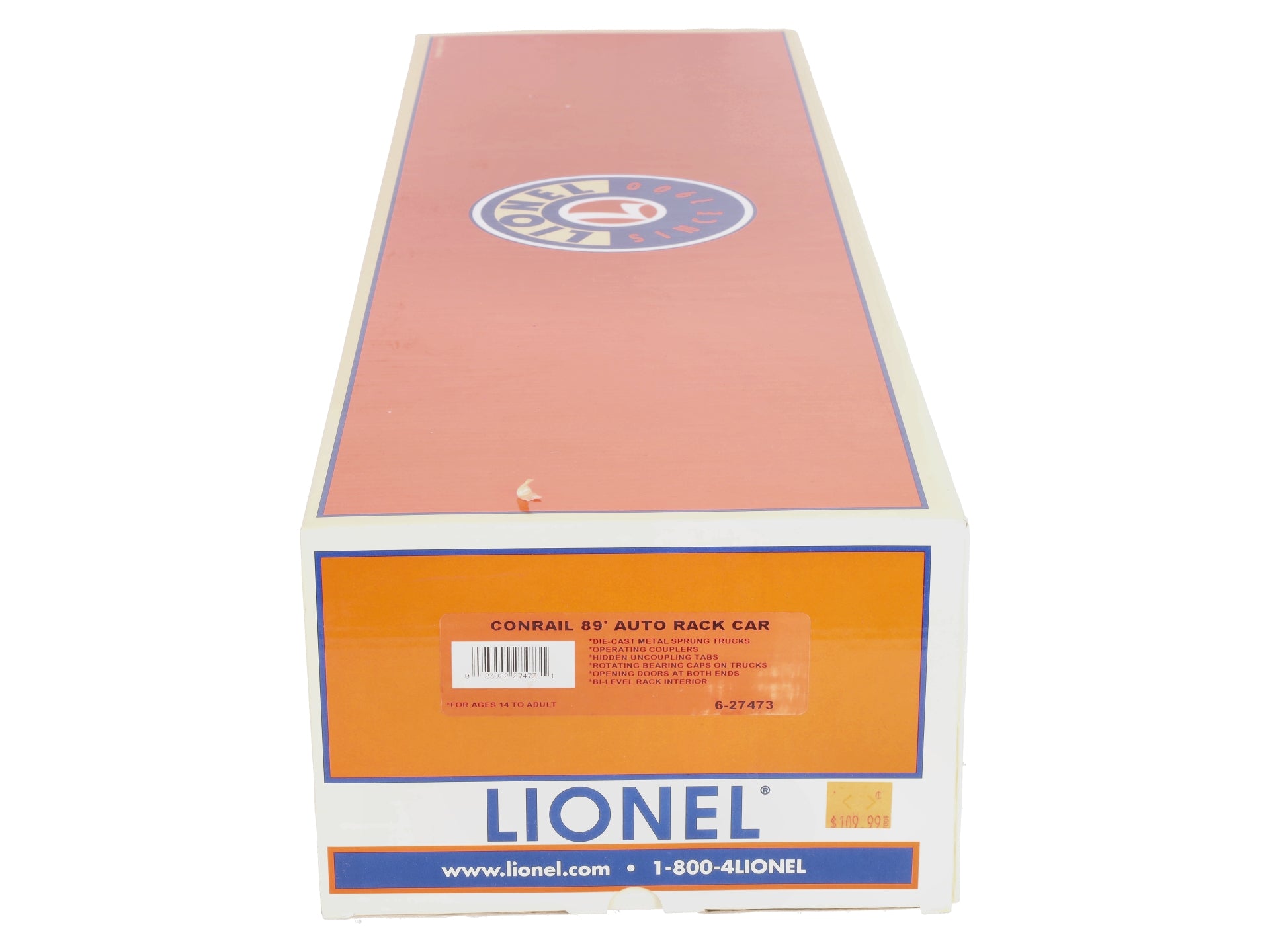 Lionel 6-27473 O Gauge Conrail 89' Auto Rack Car #964944 NIB