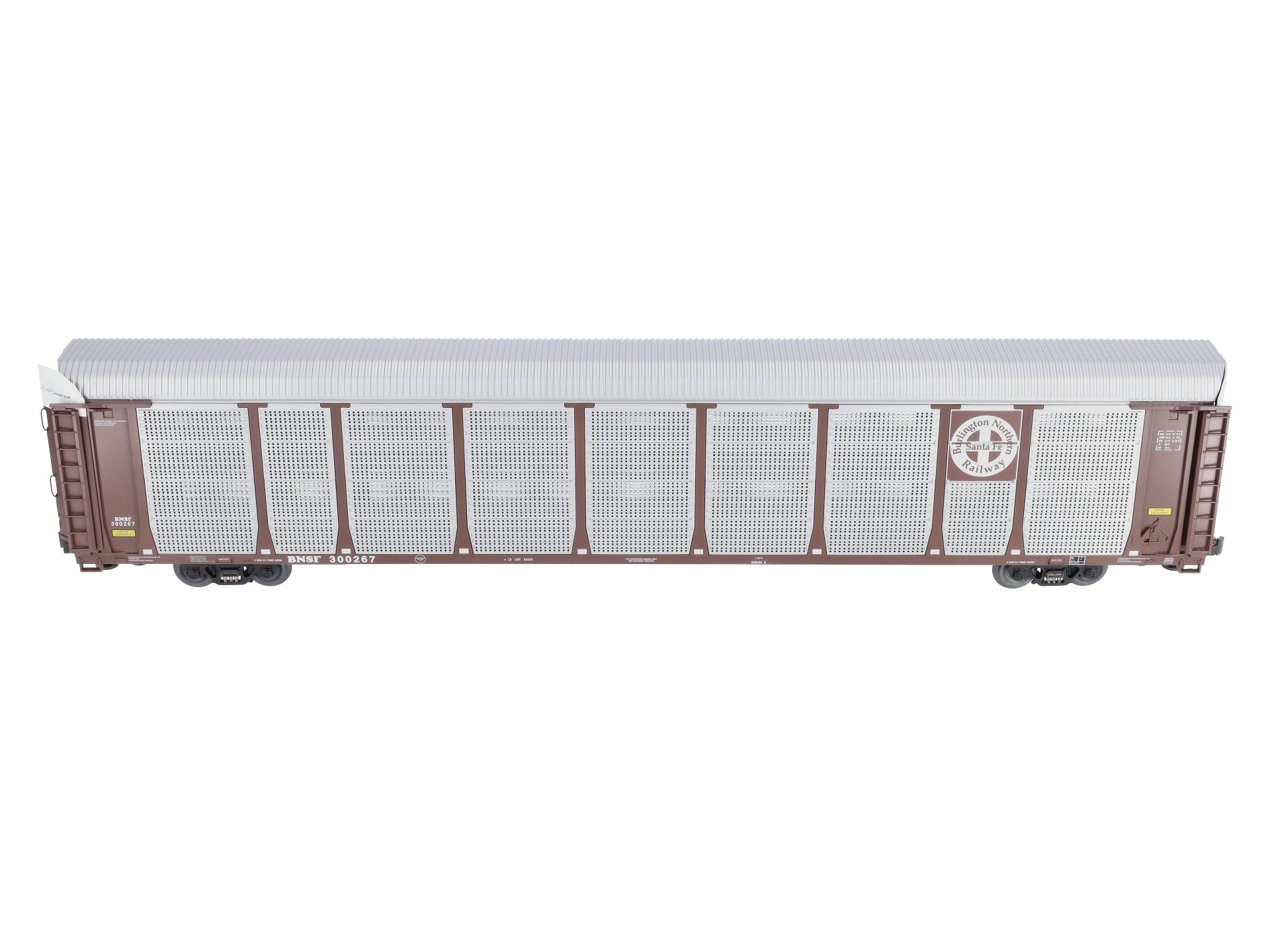 リオネルなっし Lionel 6-29372 O Gauge BNSF 89' Autorack Car #300267 – Trainz