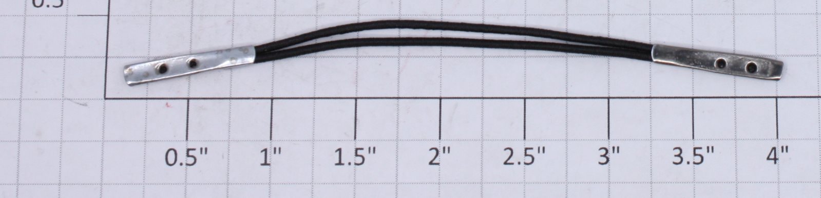 Lionel 6952-80 O Gauge Double Strand Elastic Tiedown with Barbs