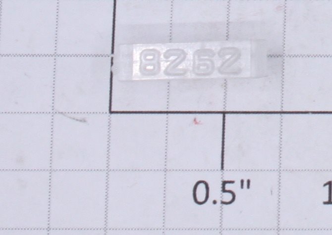 Lionel 8262-10 Left Hand Clear Raised Number Marker Lens/Number Board