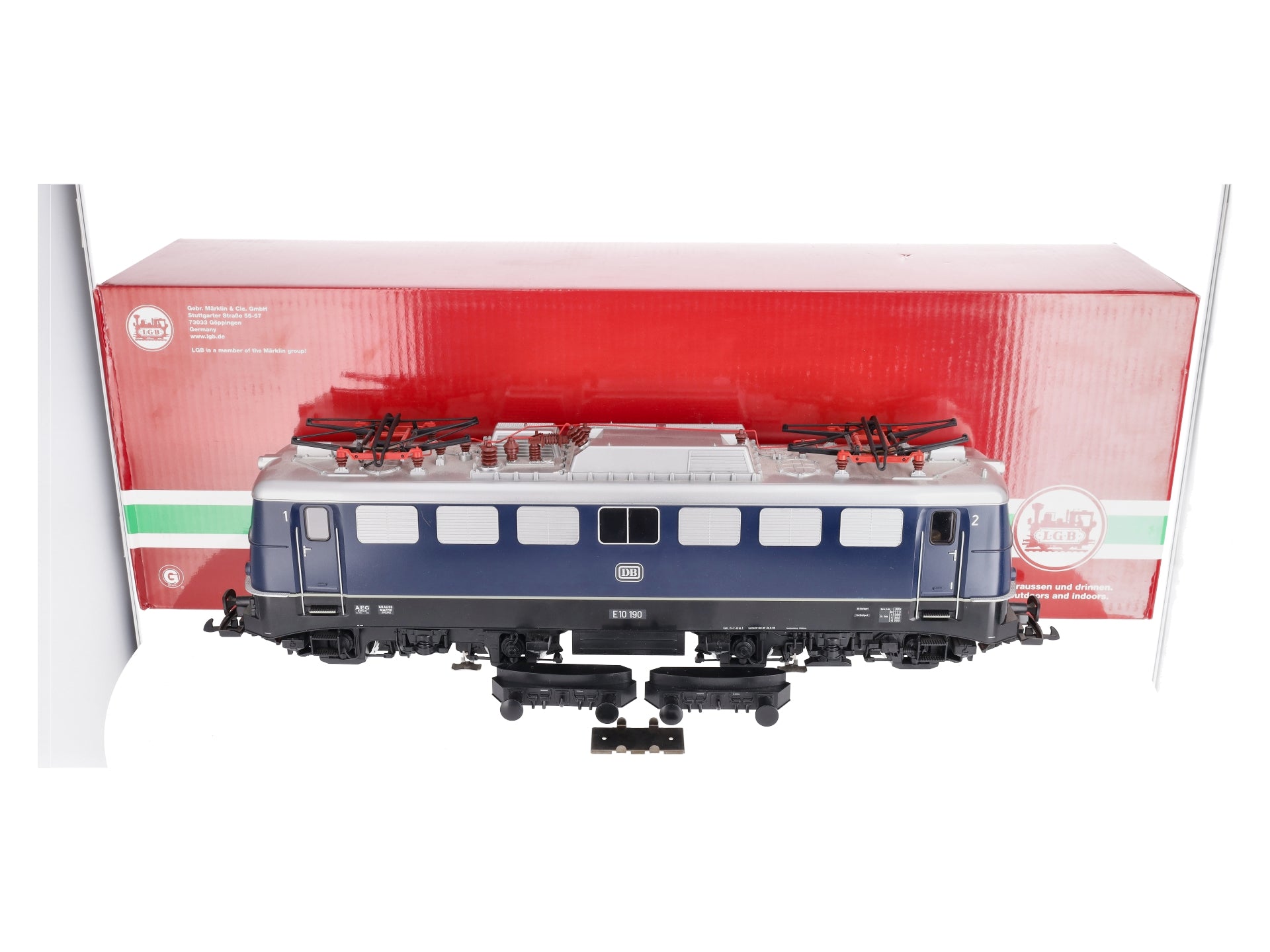 LGB 21750 G German Federal Railroad DB Class E 10 Electric with MZS/DCC #E10