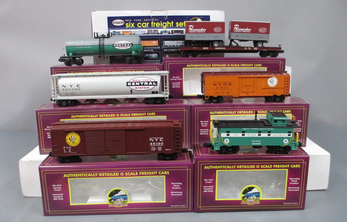 MTH 20-90017 O New York Central Premier Freight Car Set (Set of 6) LN/Box
