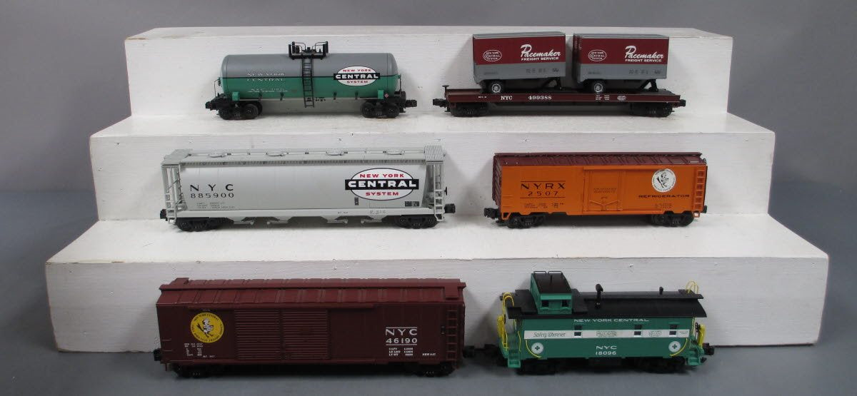 MTH 20-90017 O New York Central Premier Freight Car Set (Set of 6) LN/Box