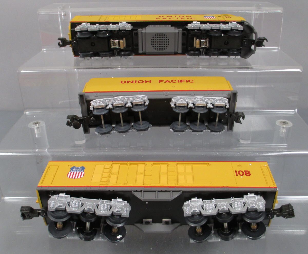 MTH 30-2009-1 O Gauge Union Pacific Gas Turbine Diesel Set w/PS1 #10/10B EX/Box