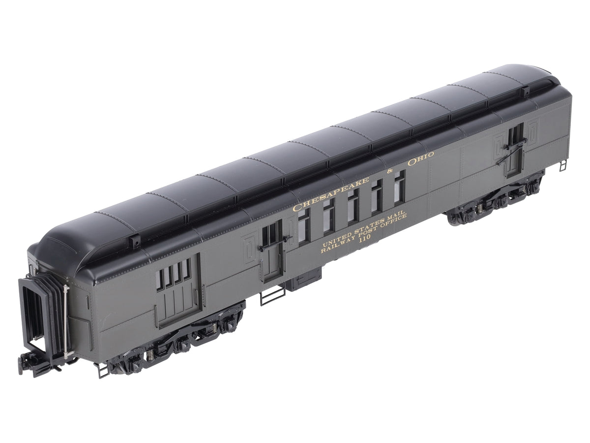 MTH 20-4284 O Gauge Chesapeake & Ohio 70' Madison RPO Passenger Car NIB