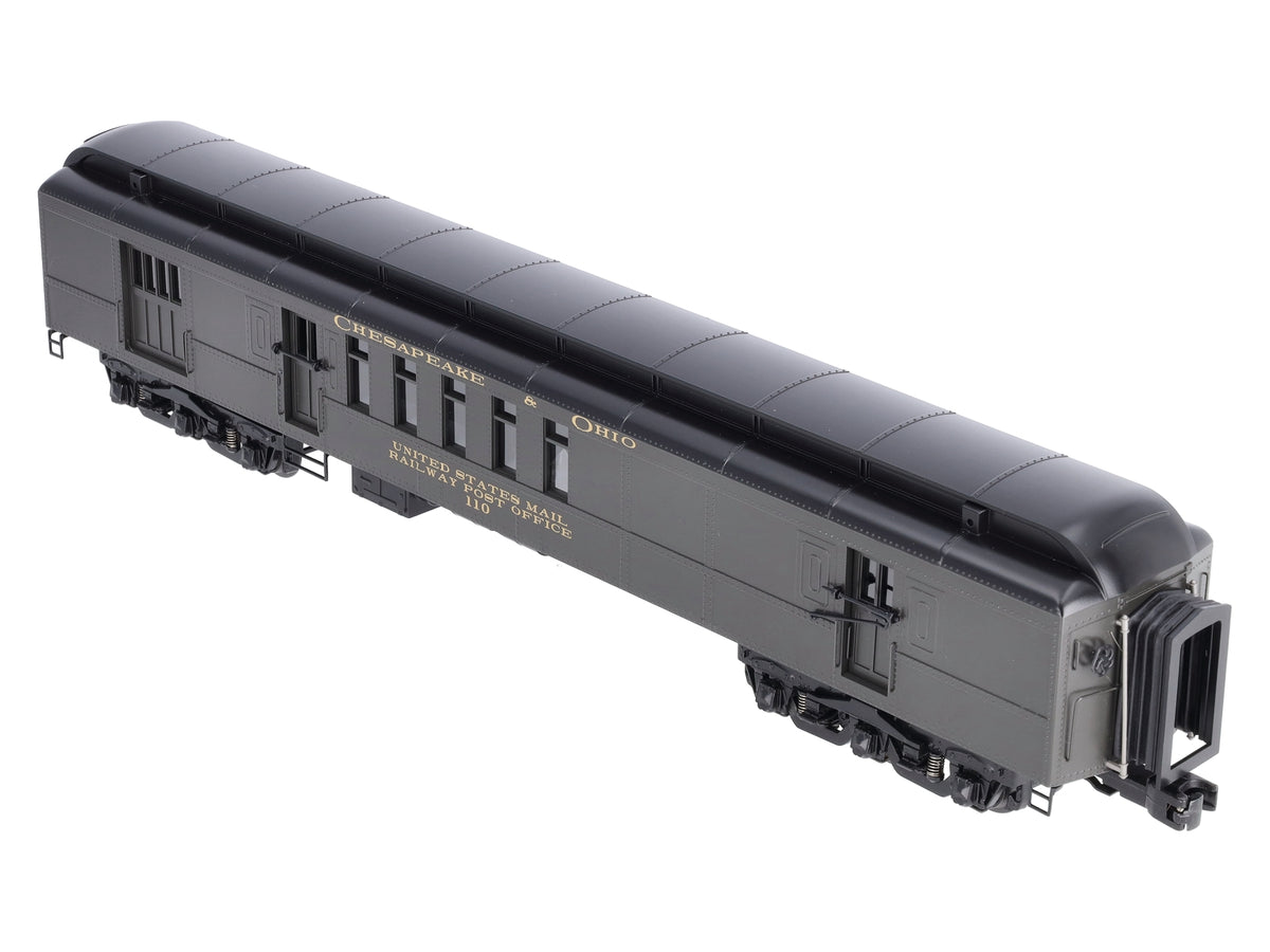 MTH 20-4284 O Gauge Chesapeake & Ohio 70' Madison RPO Passenger Car NIB