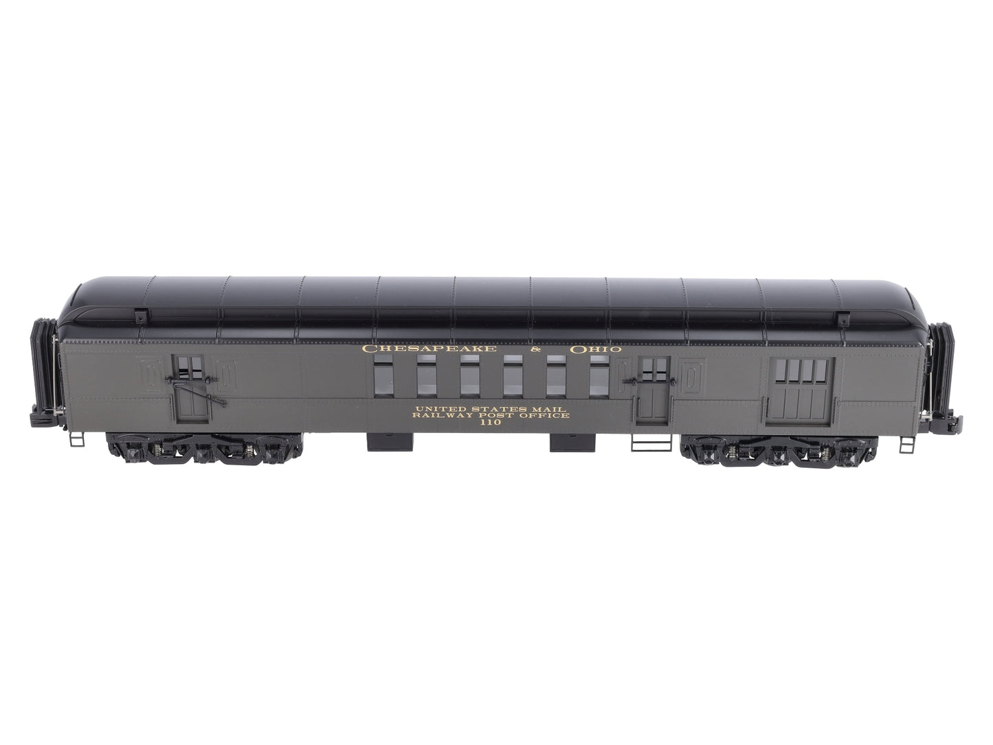MTH 20-4284 O Gauge Chesapeake & Ohio 70' Madison RPO Passenger Car NIB