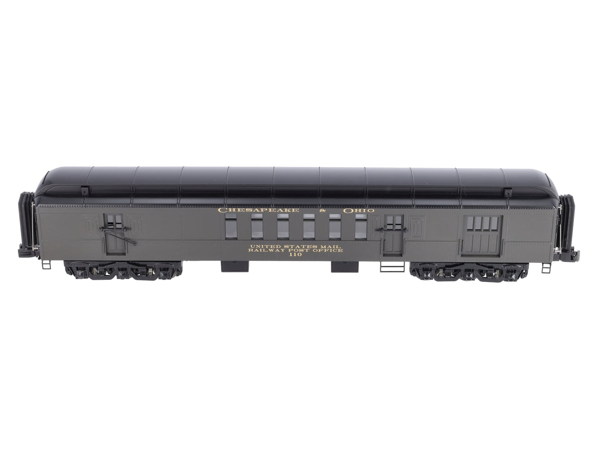 MTH 20-4284 O Gauge Chesapeake & Ohio 70' Madison RPO Passenger Car NIB