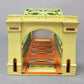 Lionel 6-32904 O Gauge Green & Cream Tinplate Hellgate Bridge #305 LN/Box
